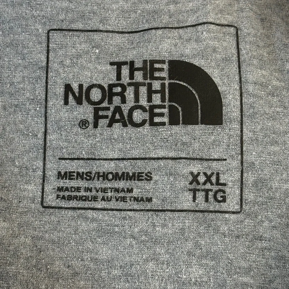 The North Face Mens Polo Shirt Grey Tekwear‎ Stretch Fabric Size XXL